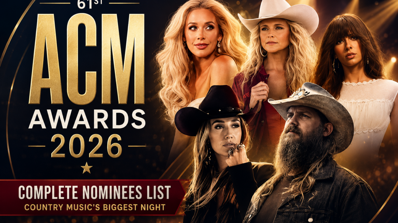 61st ACM Awards 2026 country music nominees complete list