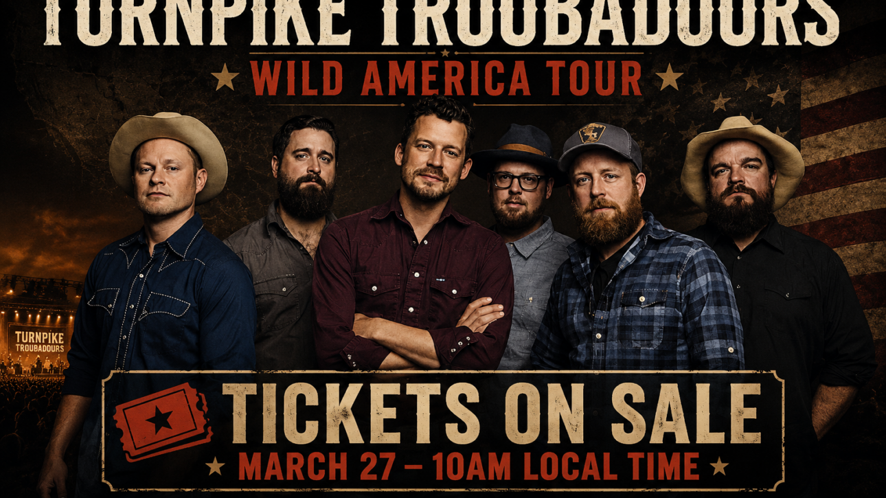 Turnpike Troubadours tour tickets on sale March 27 country music