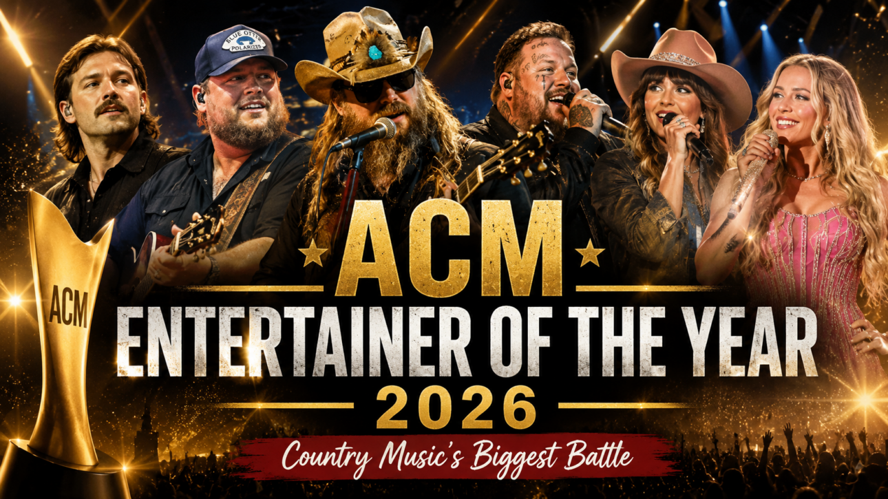 ACM Entertainer of the Year 2026 nominees Morgan Wallen Luke Combs Chris Stapleton