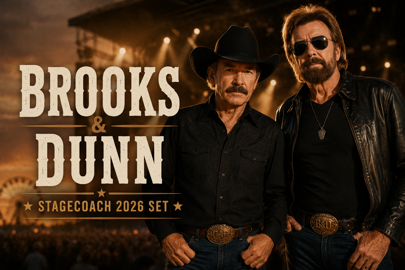 brooks dunn 2026 - Sunset Country Fest