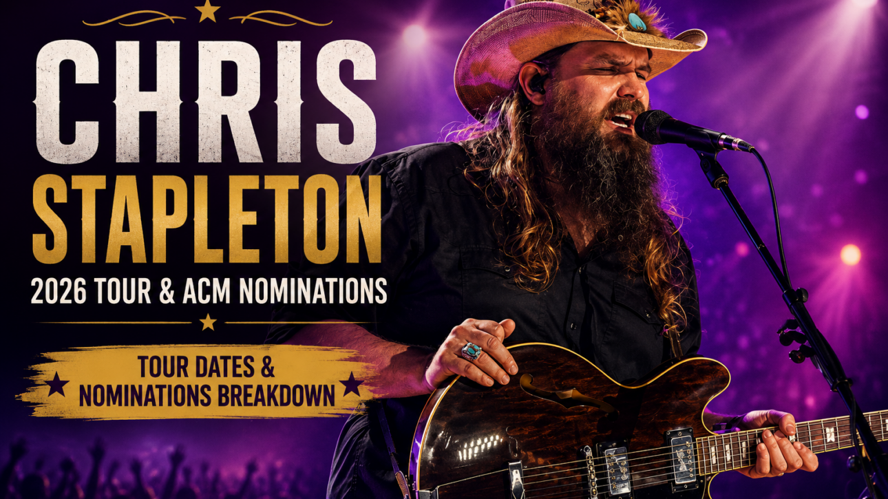 Chris Stapleton 2026 tour ACM nominations country music awards