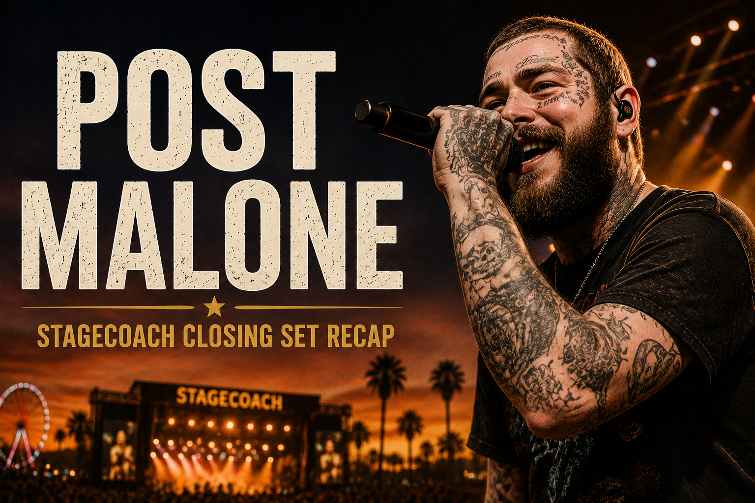 post malone 2026 - Sunset Country Fest