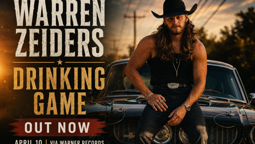 Warren Zeiders Drinking Game single April 10 2026 Warner Records country music