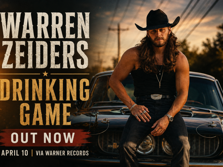 Warren Zeiders Drinking Game single April 10 2026 Warner Records country music
