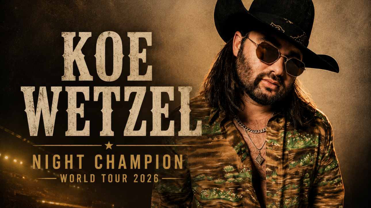 koe wetzel tour 2026 - Sunset Country Fest
