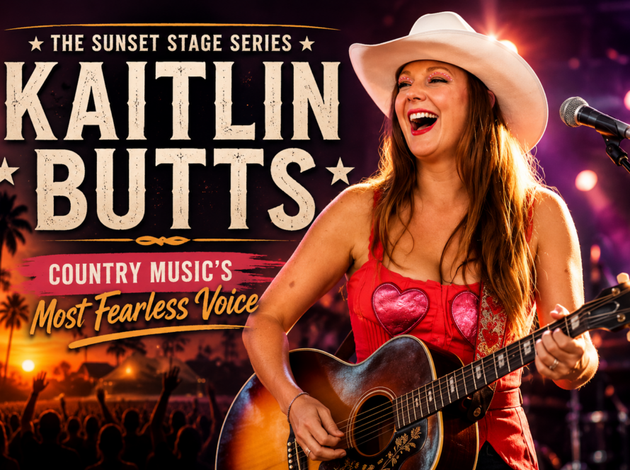 Kaitlin Butts country music Sunset Stage Series 2026 performance