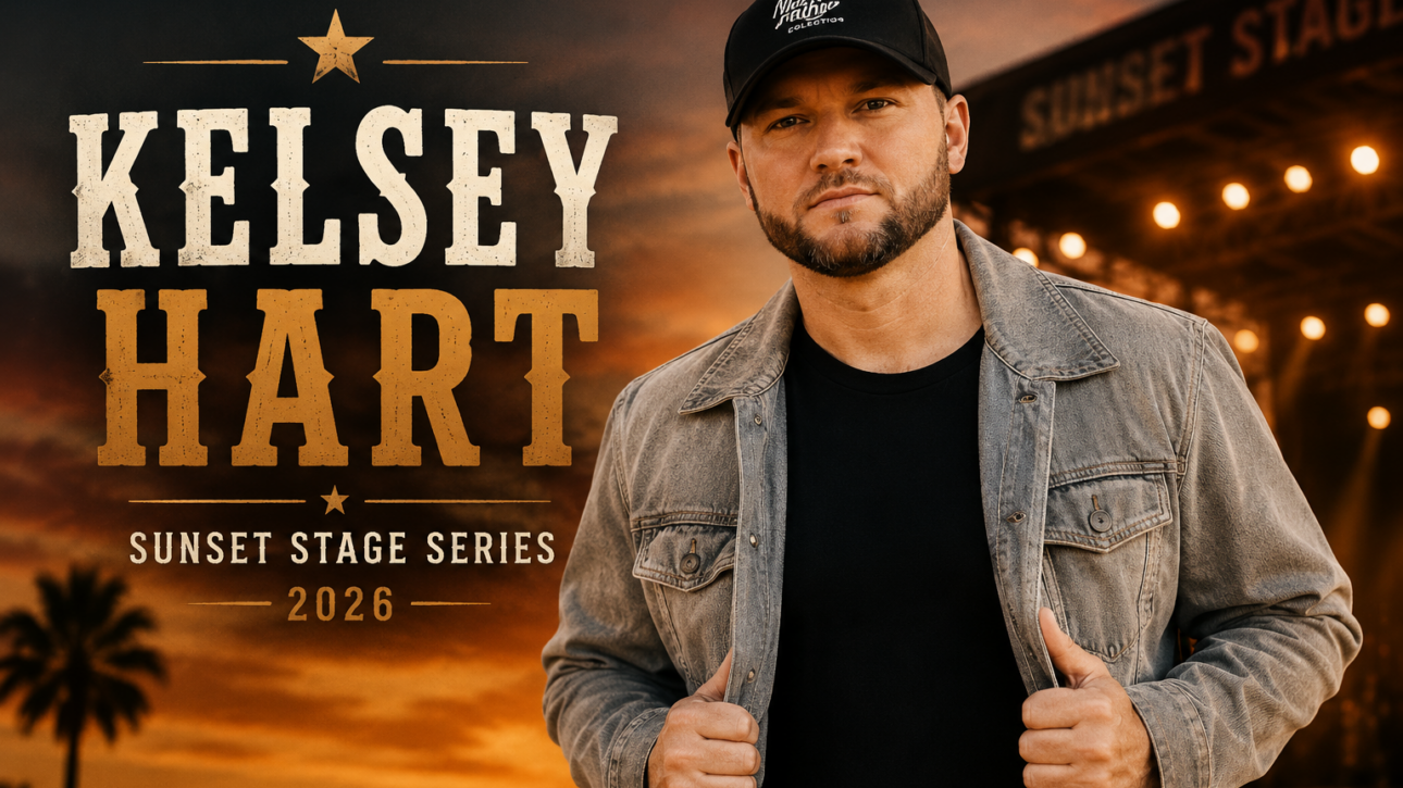 Kelsey Hart 2026 Florida - country artist performing live