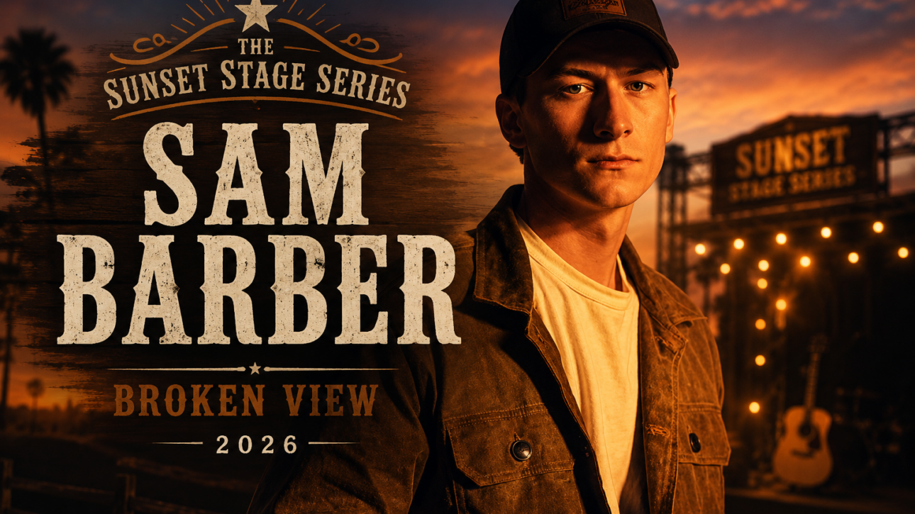 Sam Barber Broken View album cover - 2026 country music release