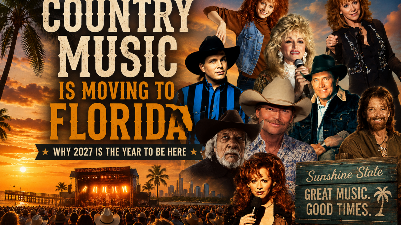 Country music moving to Florida 2027 Sunset Country Fest live music scene