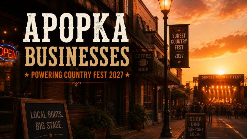 Sunset Country Fest 2027 Apopka - local businesses preparing for country music festival